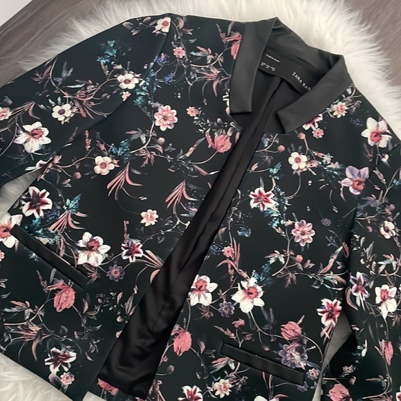 Zara flower blazer - Picture 4 of 5